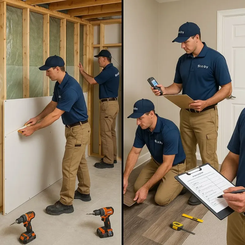 Repairs and Reconstruction process in Pittsfield, NH