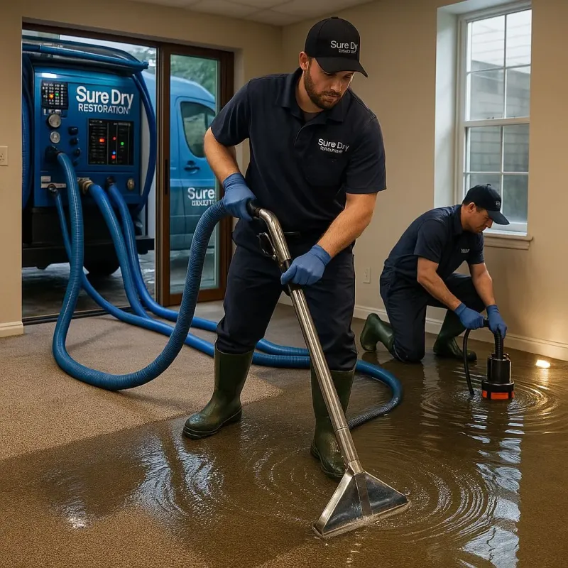Water Extraction and Removal process in Pittsfield, NH